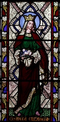 Elizabeth of Hungary in the Mortuary Chapel of St Marie's