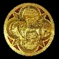 Rood Screen boss with St Luke's symbol on the reredos St Marie's Cathedral's Sanctuary