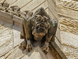 Grotesque on the exterior of the Cathedral Church of St Marie